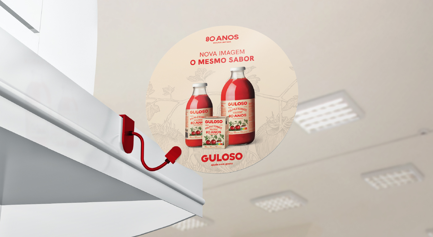 Portfolio GRINGO: Stopper Guloso 80 anos