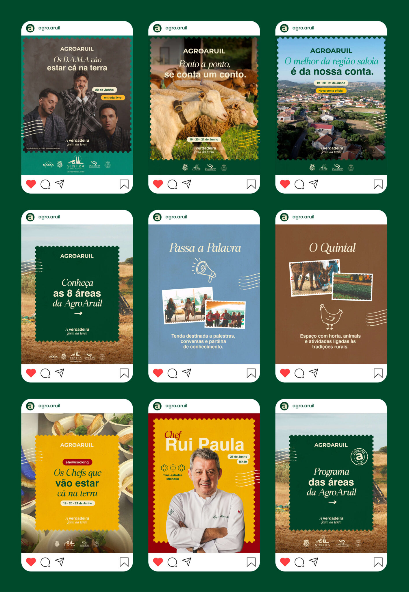 evento - AgroAruil pela GRINGO - posts social media