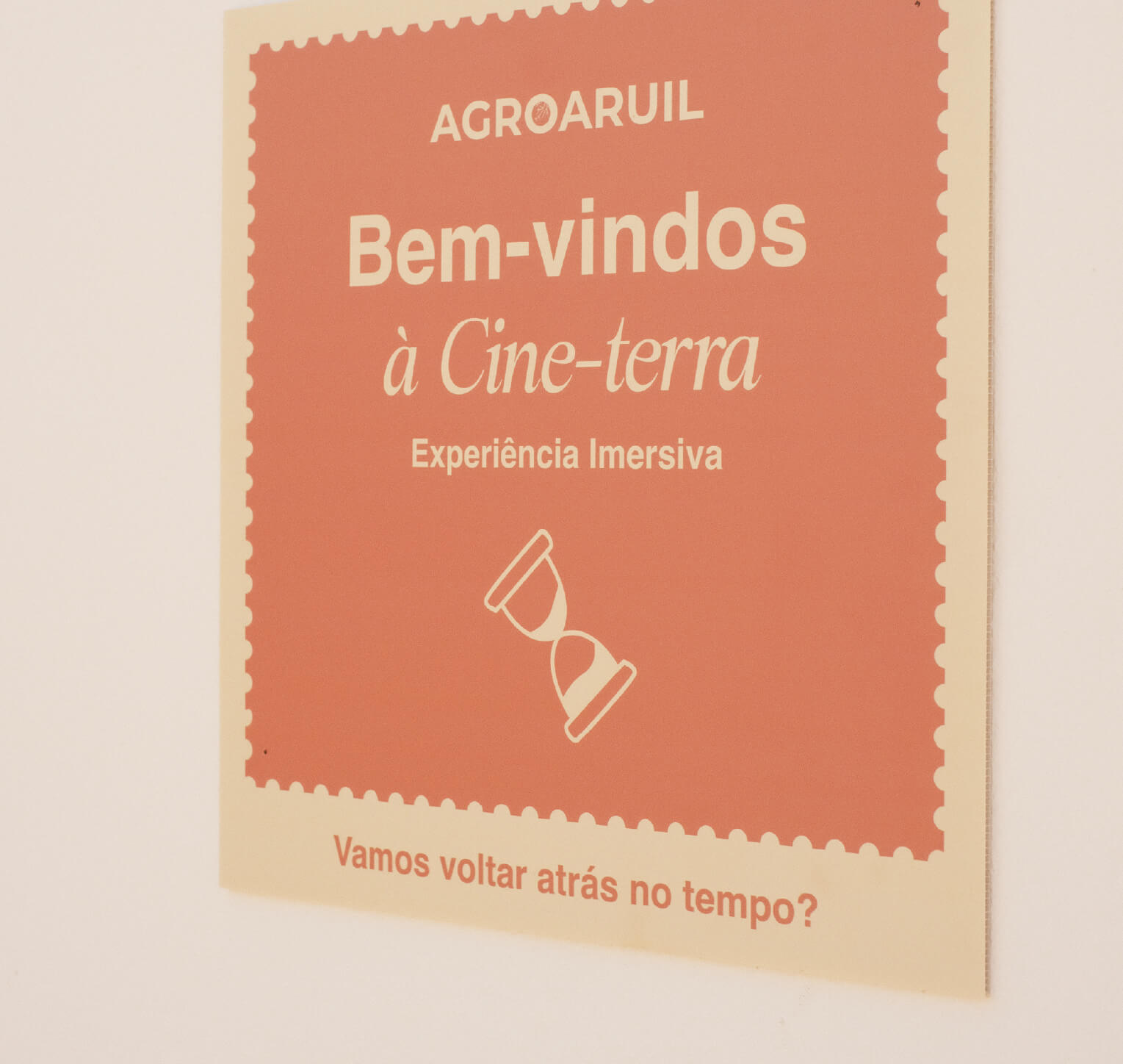 evento - AgroAruil pela GRINGO - sinalética Cine-Terra