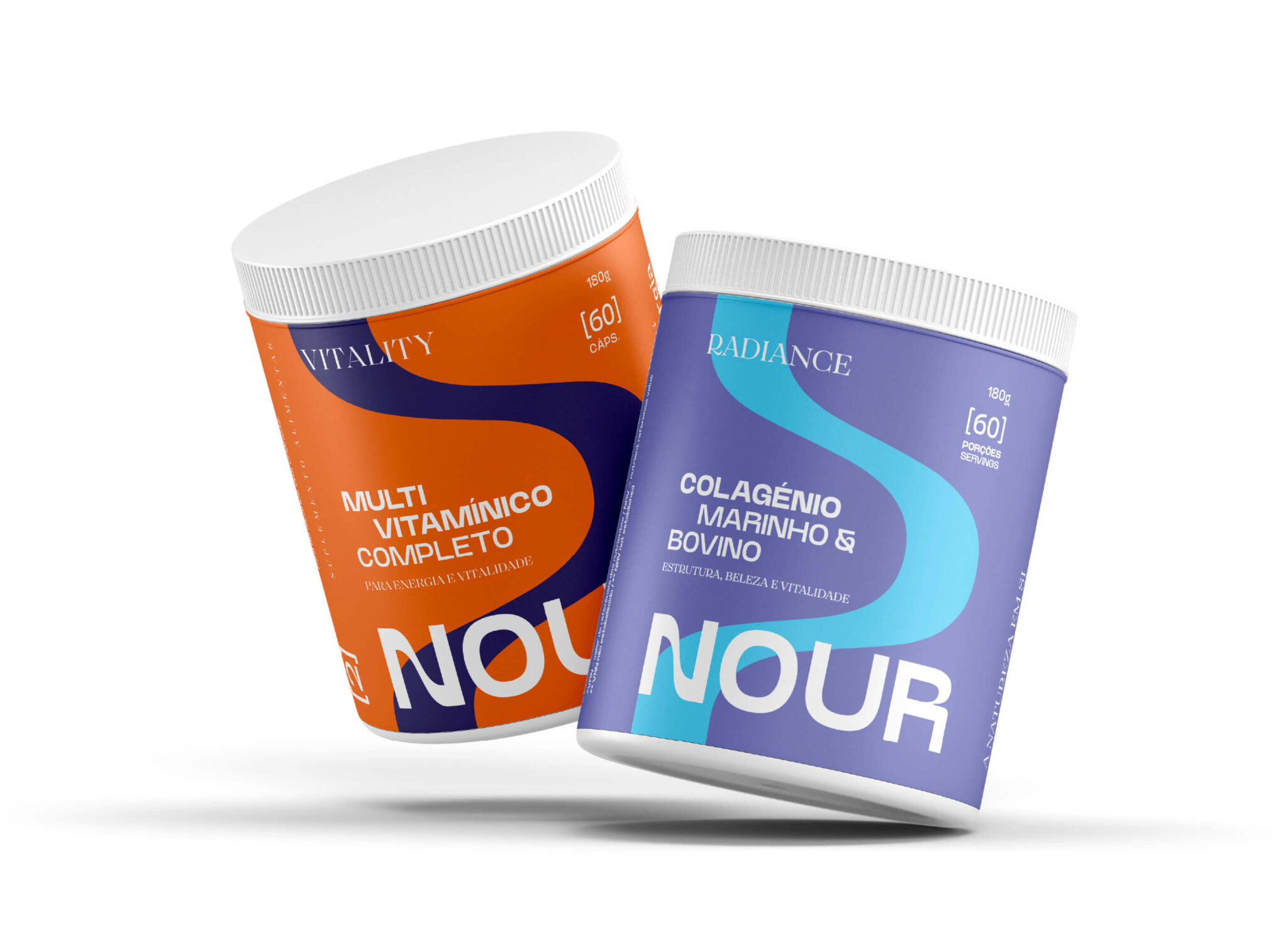 Naming e Branding -Nour pela GRINGO - rótulos