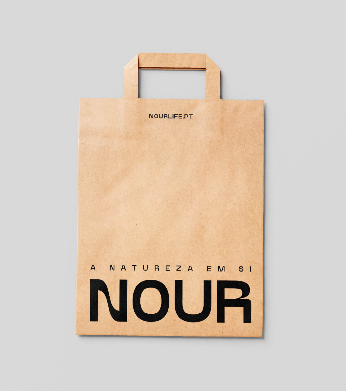 Naming e Branding -Nour pela GRINGO - saco
