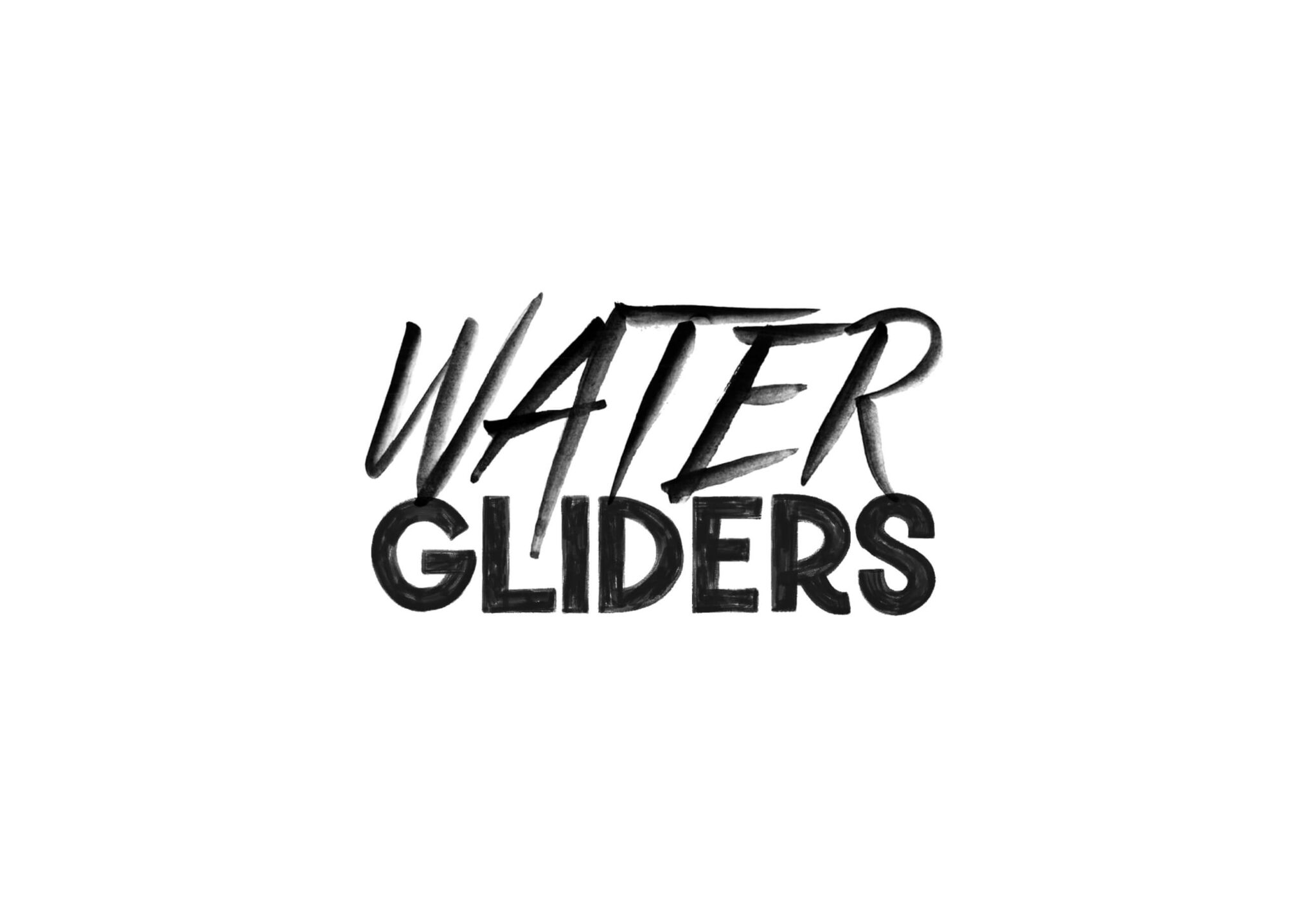 Rebranding de surf club - Watergliders pela GRINGO - logotipo vertical