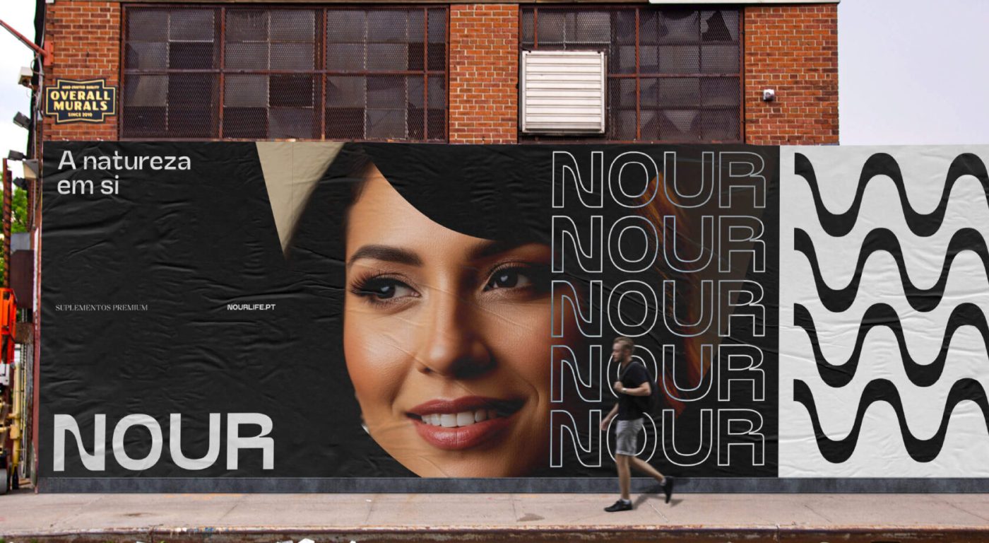 Naming e Branding -Nour pela GRINGO - key visual
